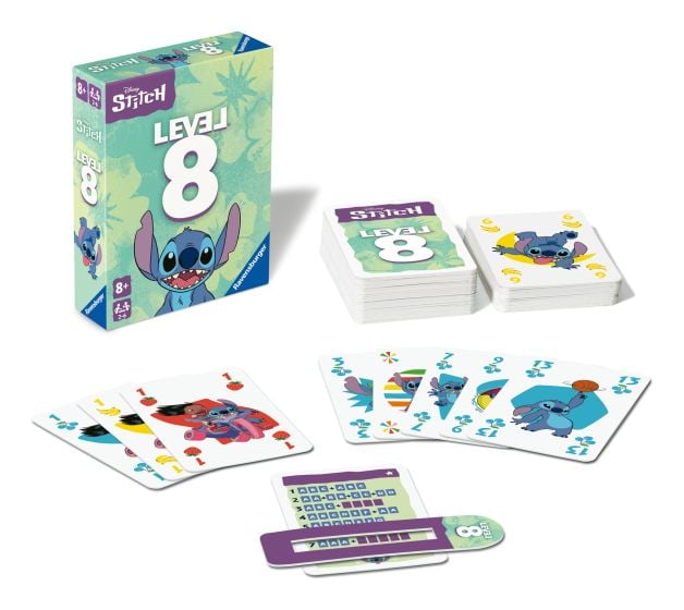 Disney Stitch Level 8 Card Game