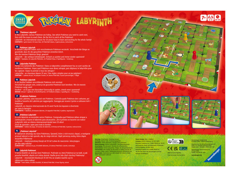 Pokemon Labyrinth (Smart Choice), alternate view