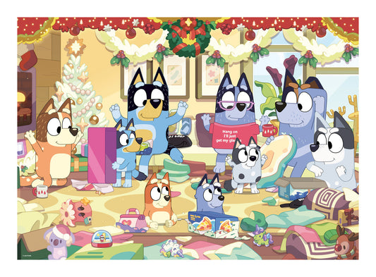 Bluey Christmas 24 Piece Giant Floor Puzzle