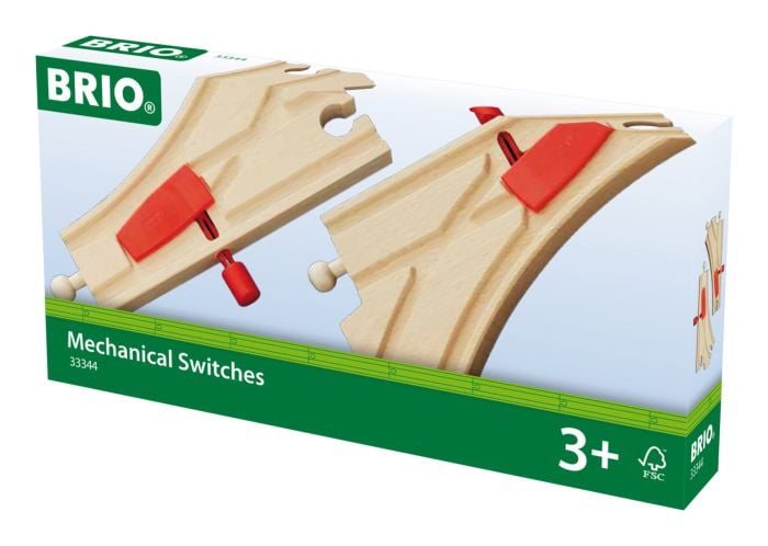 Brio World Railway Track Mechanical Switches