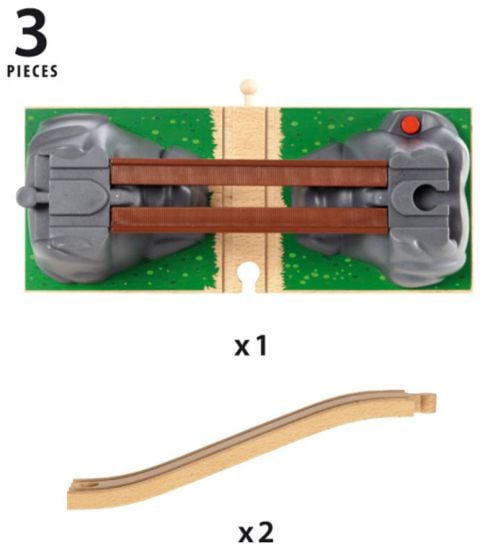 Brio World Collapsing Bridge Playset for Trains