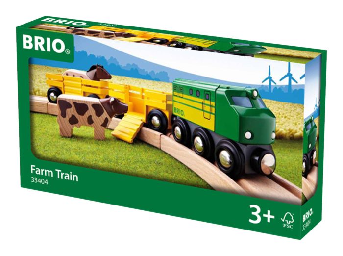 Brio World Farm Train Set for Kids