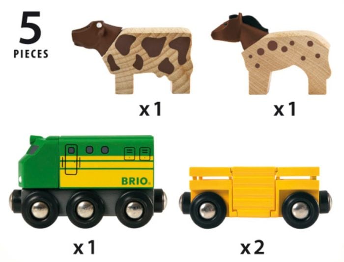 Brio World Farm Train Set for Kids