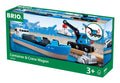 Brio World Harbour Freight Ship and Crane Set