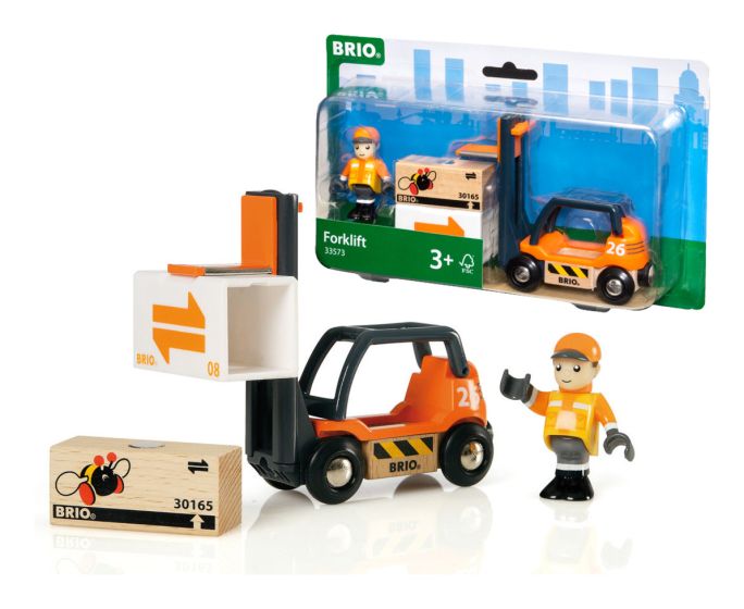 Brio Forklift Toy Vehicle