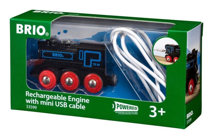 Brio Rechargeable Engine with Mini USB Cable Train