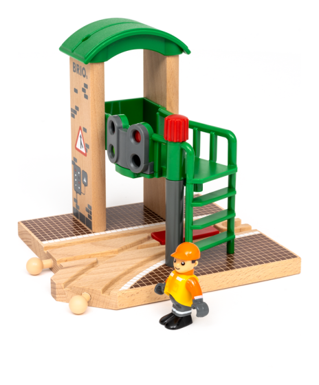Brio World Signal Station Set for Track Play