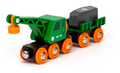 Brio World Clever Crane Wagon for Railway Play