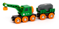 Brio World Clever Crane Wagon for Railway Play