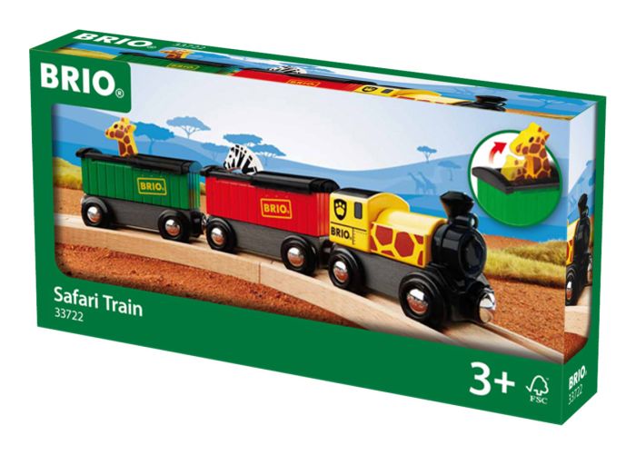 Brio Safari Train Railway Set