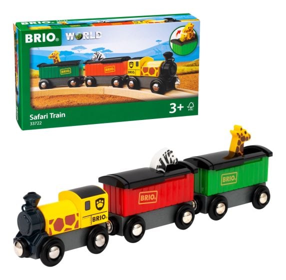 Brio Safari Train Railway Set