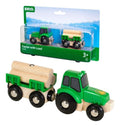 Brio Tractor with Load Train Playset
