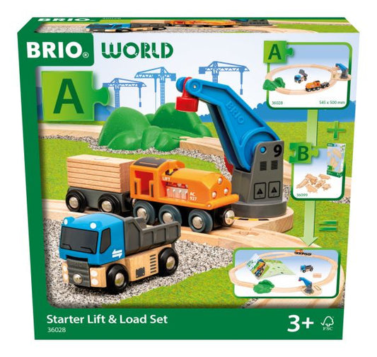 Brio Lift and Load Starter Train Set