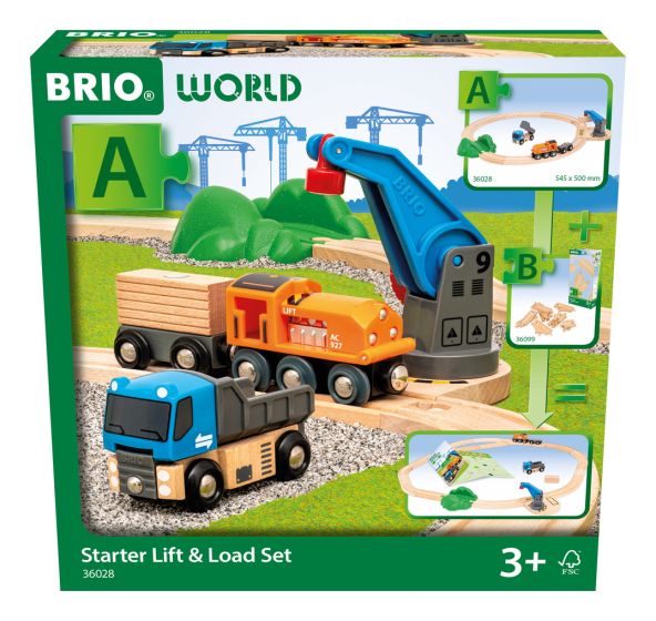 Brio Lift and Load Starter Train Set