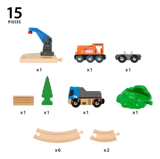 Brio Lift and Load Starter Train Set
