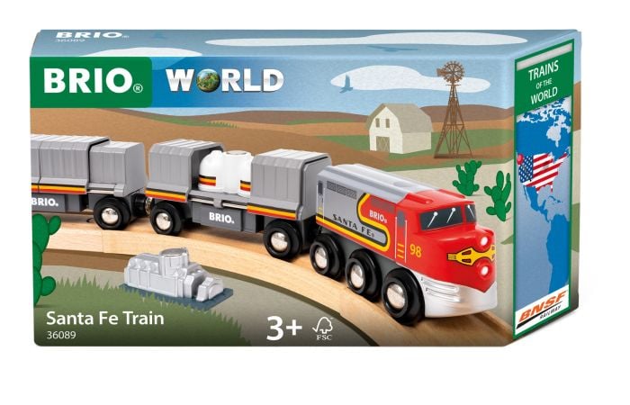 Brio Santa Fe Trains of the World Set