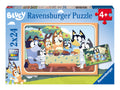 Bluey 2x 24 Piece Jigsaw Puzzle, in display