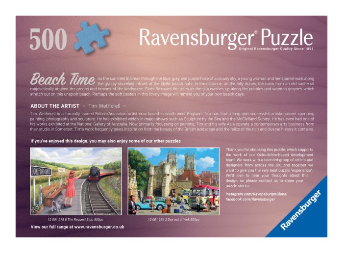 Beach Time Jigsaw Puzzle 500 Pieces