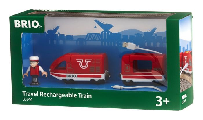 Brio Travel Rechargeable Train Set for Kids