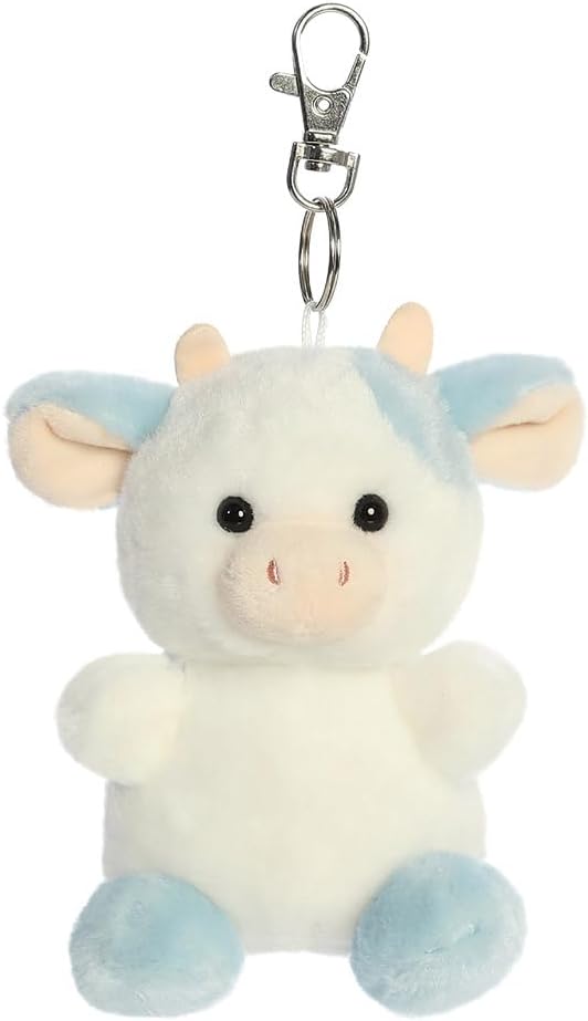 Palm Pals 4" Skyla Blueberry Cow Keyring