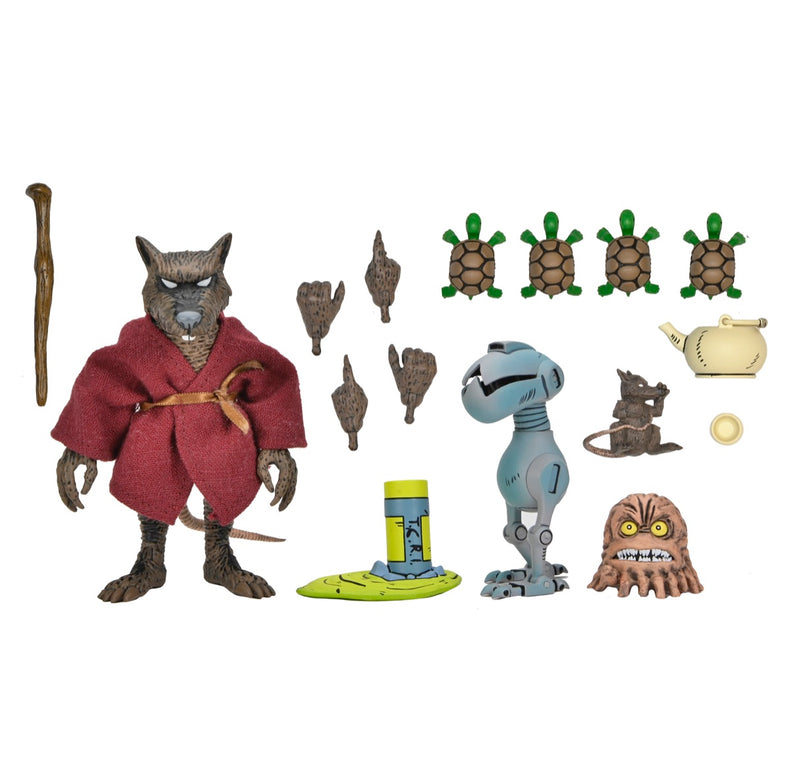 TMNT Comic Splinter (Mirage Comics) 7" Scale Action Figure Teenage Mutant Ninja Turtles