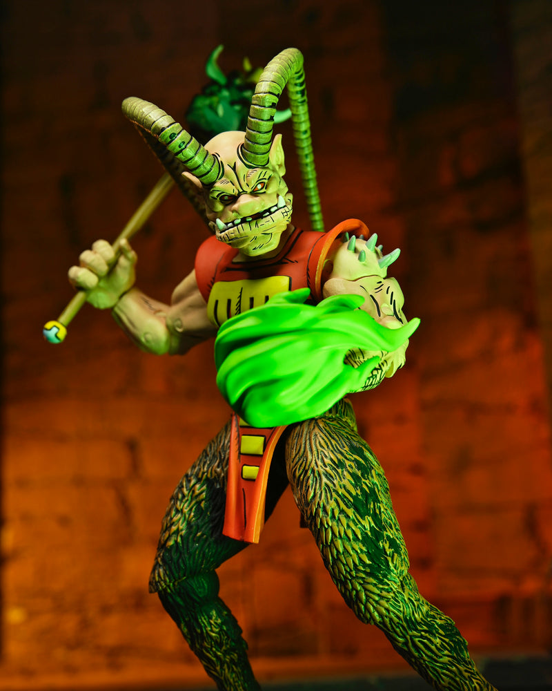 Teenage Mutant Ninja Turtles Mirage Comics Savanti Romero 7" Scale Action Figure close up detail