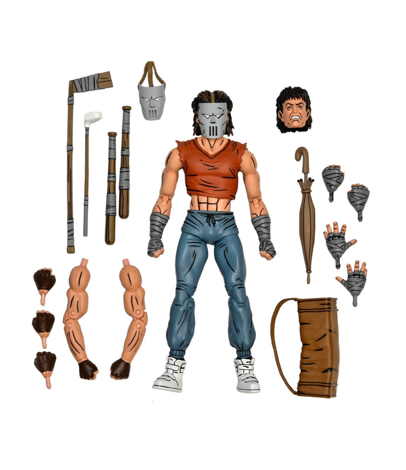 Teenage Mutant Ninja Turtles Mirage Comics Casey Jones in Red Shirt 7" Scale Action Figure