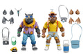 Teenage Mutant Ninja Turtles Cartoon Vacation Bebop & Rocksteady 7" Scale 2-Pack