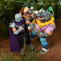 Teenage Mutant Ninja Turtles Cartoon Vacation Bebop & Rocksteady 7" Scale 2-Pack close up detail