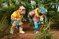 Teenage Mutant Ninja Turtles Cartoon Vacation Bebop & Rocksteady 7" Scale 2-Pack packaging view