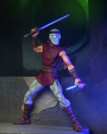 Teenage Mutant Ninja Turtles Mirage Comics Foot Ninja Classic Colours 7" Scale Figure close up detail