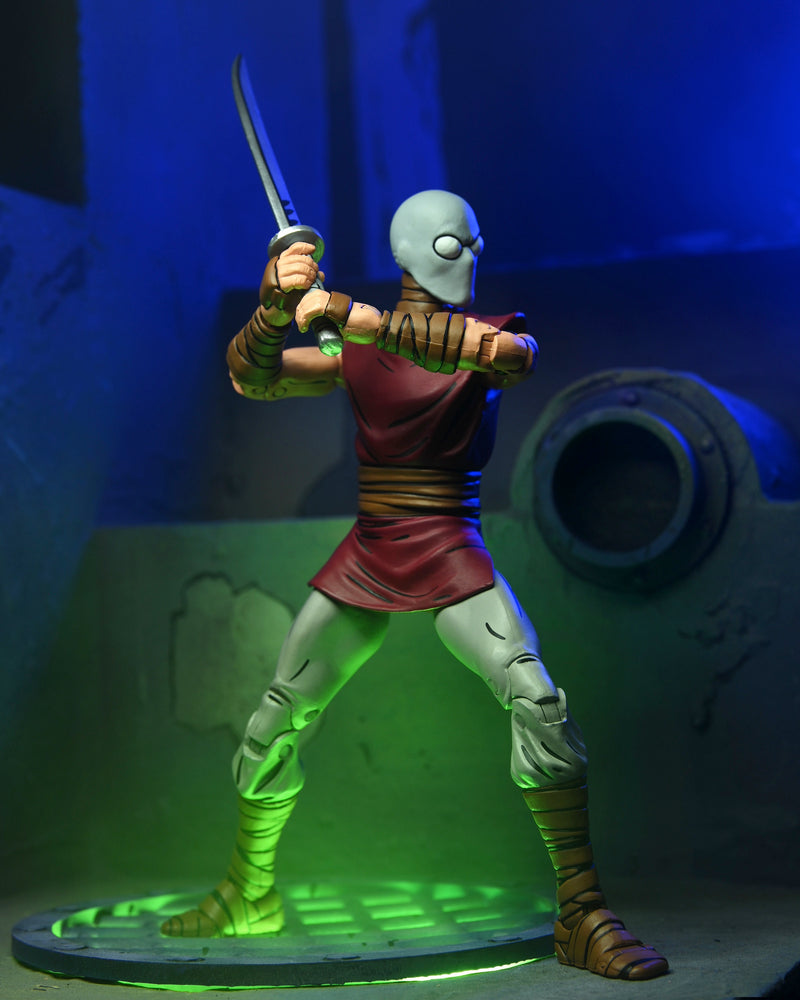 Teenage Mutant Ninja Turtles Mirage Comics Foot Ninja Classic Colours 7" Scale Figure packaging view