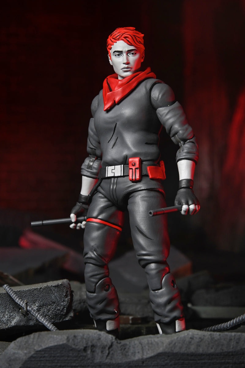 TMNT The Last Ronin The Lost Years April Nightwatcher 7" Scale Action Figure close up detail