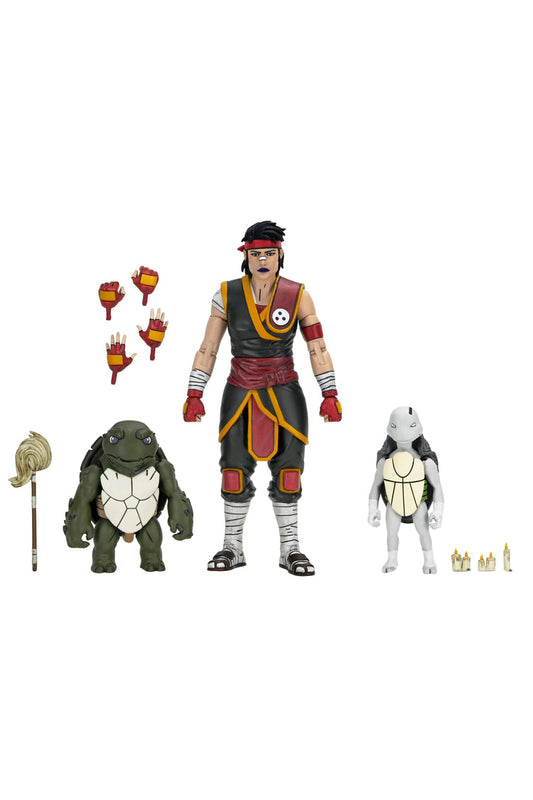 TMNT: Comic Book Series The Last Ronin The Lost Years Casey Marie with Baby Odyn and Uno 7" Scale Action Figure (Pre-Order December 2025)