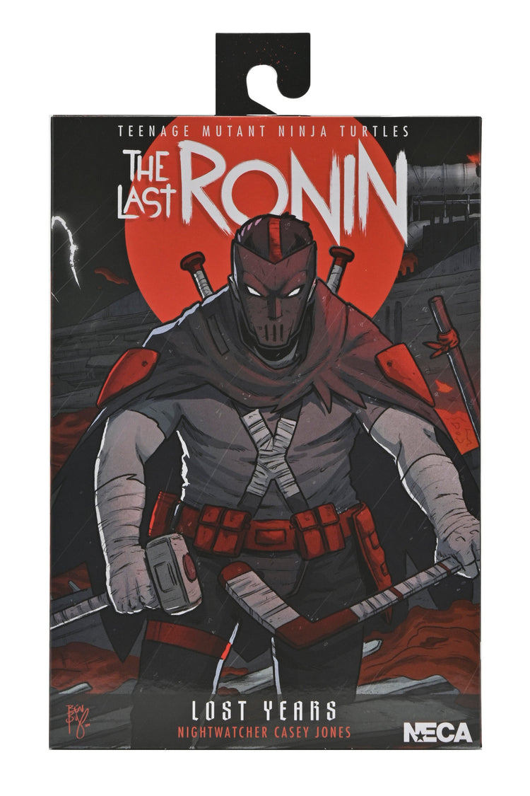 TMNT Comic The Last Ronin (The Lost Years): Casey (Nightwatcher) Teenage Mutant Ninja Turtles 7 Scale Action, alternate view