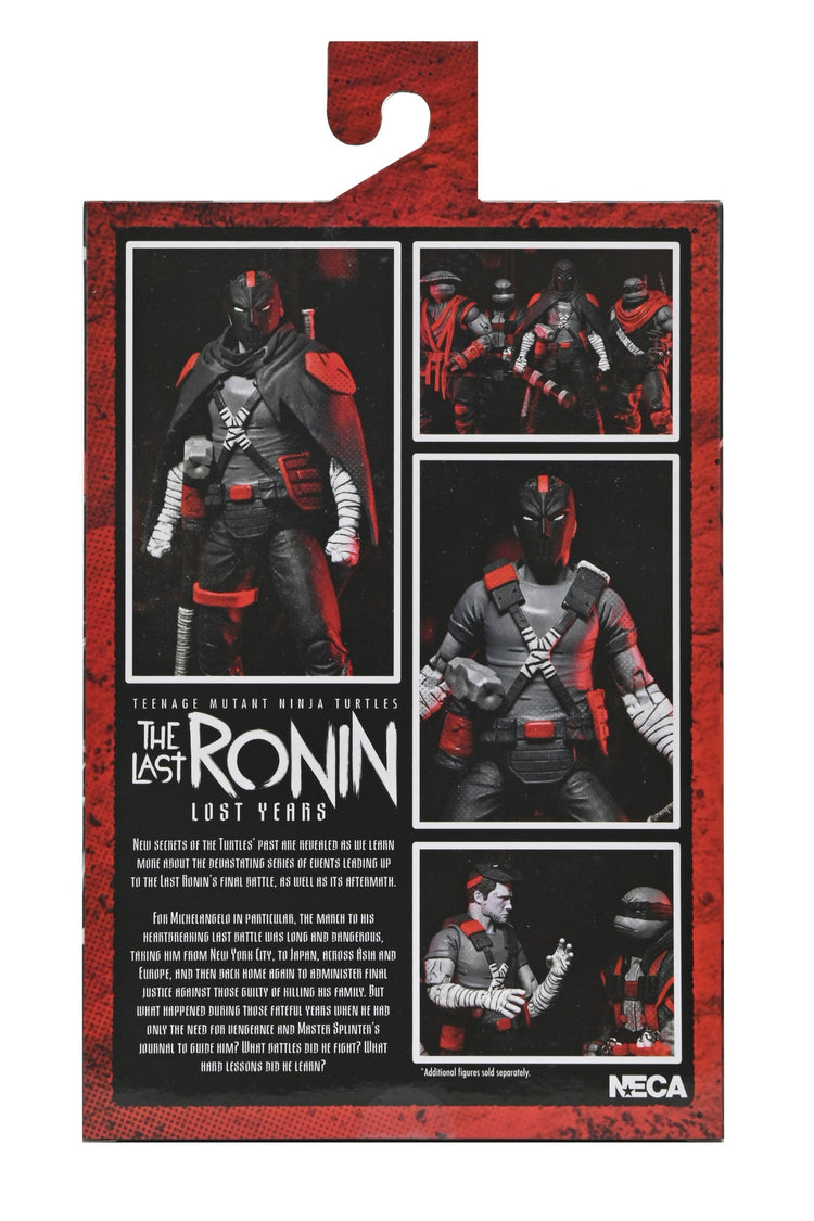 TMNT Comic The Last Ronin (The Lost Years): Casey (Nightwatcher) Teenage Mutant Ninja Turtles 7 Scale Action FIgu, side angle