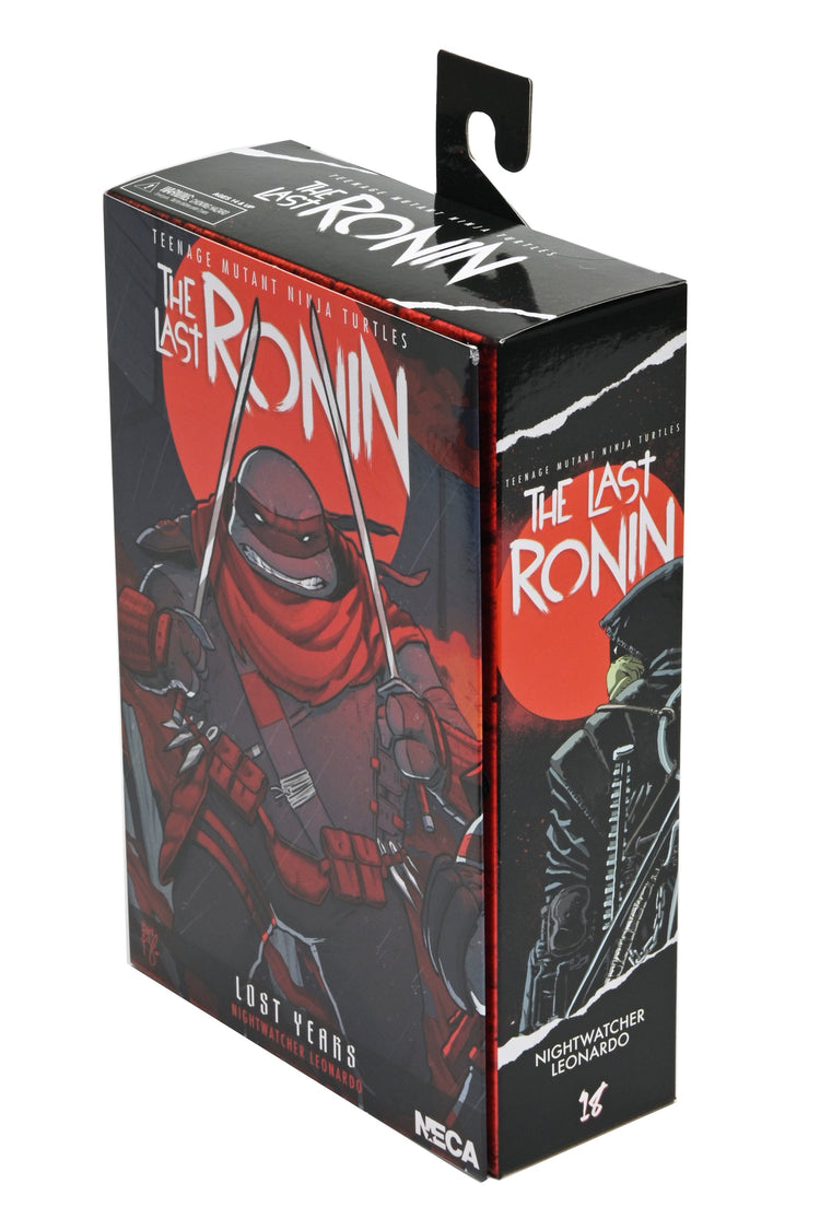 TMNT Comic The Last Ronin (The Lost Years): Leonardo (Nightwatcher) Teenage Mutant Ninja Turtles 7 Scale Act, close-up detail