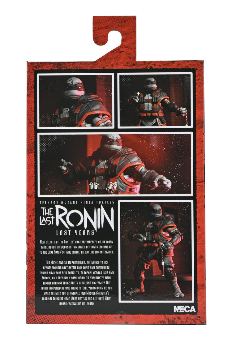 TMNT Comic The Last Ronin (The Lost Years): Michaelangelo (Nightwatcher) Teenage Mutant Ninja Turtles NECA 7, alternate view