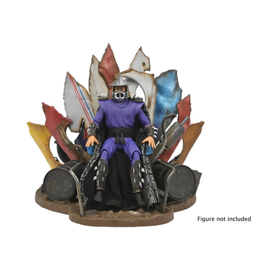 TMNT Secret Of The Ooze Movie Shredder's Throne 7" Scale Diorama - Teenage Mutant Ninja Turtles