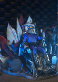 NECA TMNT Secret of the Ooze Shredders Throne Diorama, close-up detail