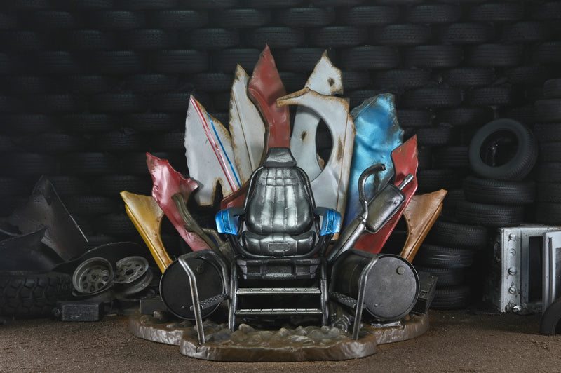 Teenage Mutant Ninja Turtles Secret of the Ooze Shredder's Throne 7" Scale Diorama alternate view
