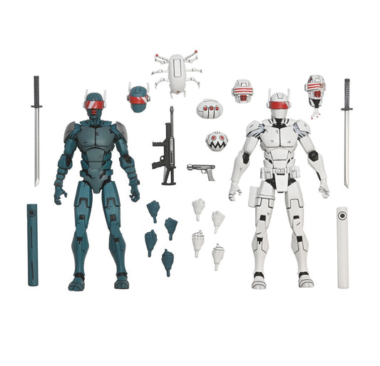 TMNT Comic The Last Ronin - Synja Robots (TMNT Comic Book Series) 7" Scale Action Figure 2-Pack Teenage Mutant Ninja Turtles