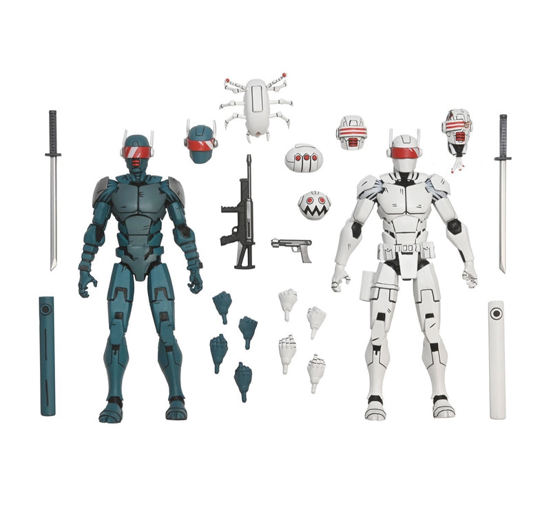 TMNT Comic The Last Ronin - Synja Robots (TMNT Comic Book Series) 7" Scale Action Figure 2-Pack Teenage Mutant Ninja Turtles