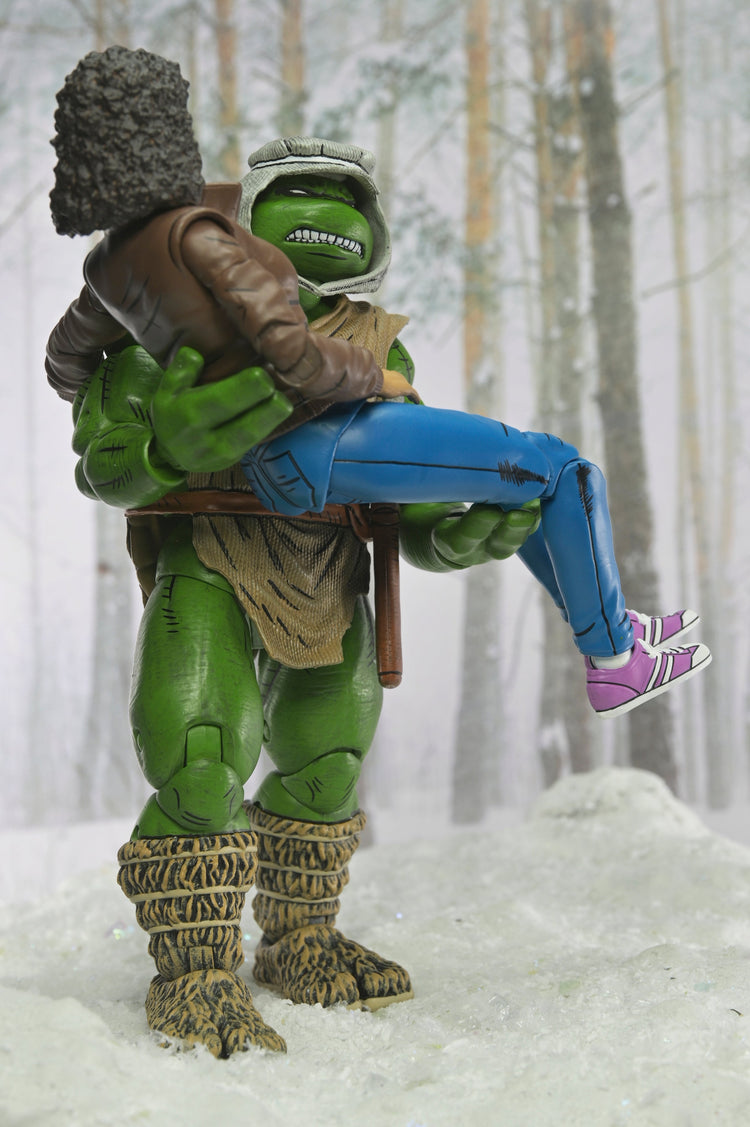 TMNT (Mirage Comics): Hunter Leonardo Teenage Mutant Ninja Turtles 7 Scale Action Figure (Pre-Order September 202, in display