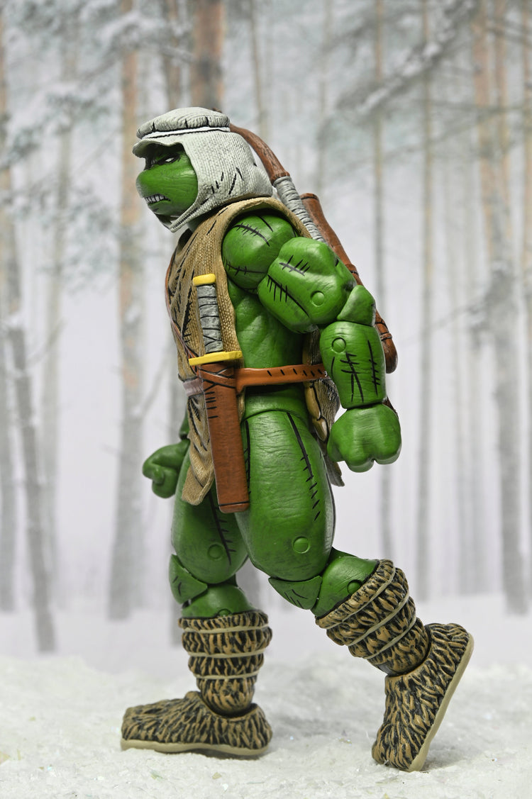 TMNT (Mirage Comics): Hunter Leonardo Teenage Mutant Ninja Turtles 7 Scale Action Figure (Pre-Order September, packaging shot