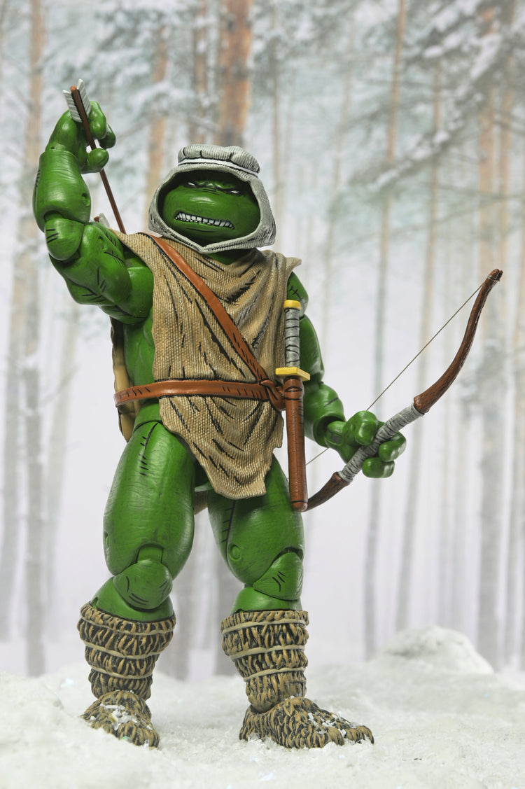 TMNT (Mirage Comics): Hunter Leonardo Teenage Mutant Ninja Turtles 7 Scale Action Figure (Pre-Order September 202, side angle