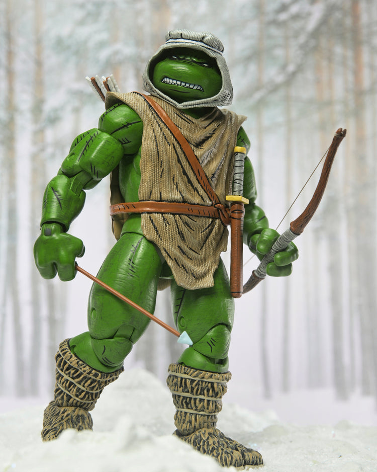 TMNT (Mirage Comics): Hunter Leonardo Teenage Mutant Ninja Turtles 7 Scale Action Figure (Pre-Order September, size reference