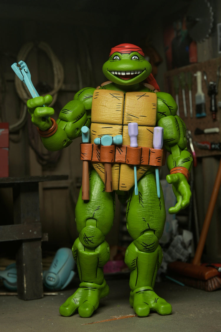 TMNT (Mirage Comics): Handyman Donatello 7 Teenage Mutant Ninja Turtles Scale Action Figure (Pre-Order Septem, alternate view