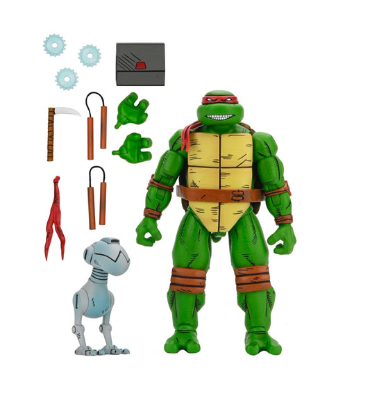 TMNT / Universal B/W Turtles 4-Pack 7" Scale Action Figures Universal Monsters X Teenage Mutant Ninja Turtles