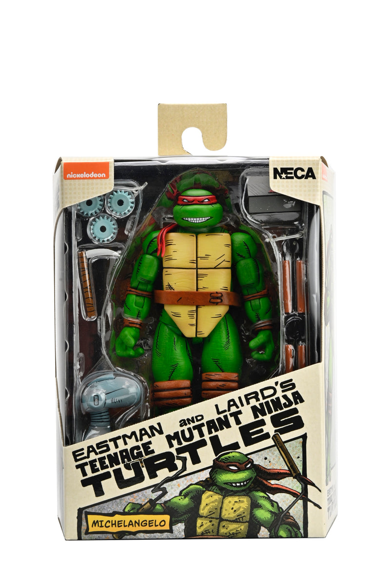 Teenage Mutant Ninja Turtles Mirage Comics Michelangelo 7" Scale Action Figure alternate view